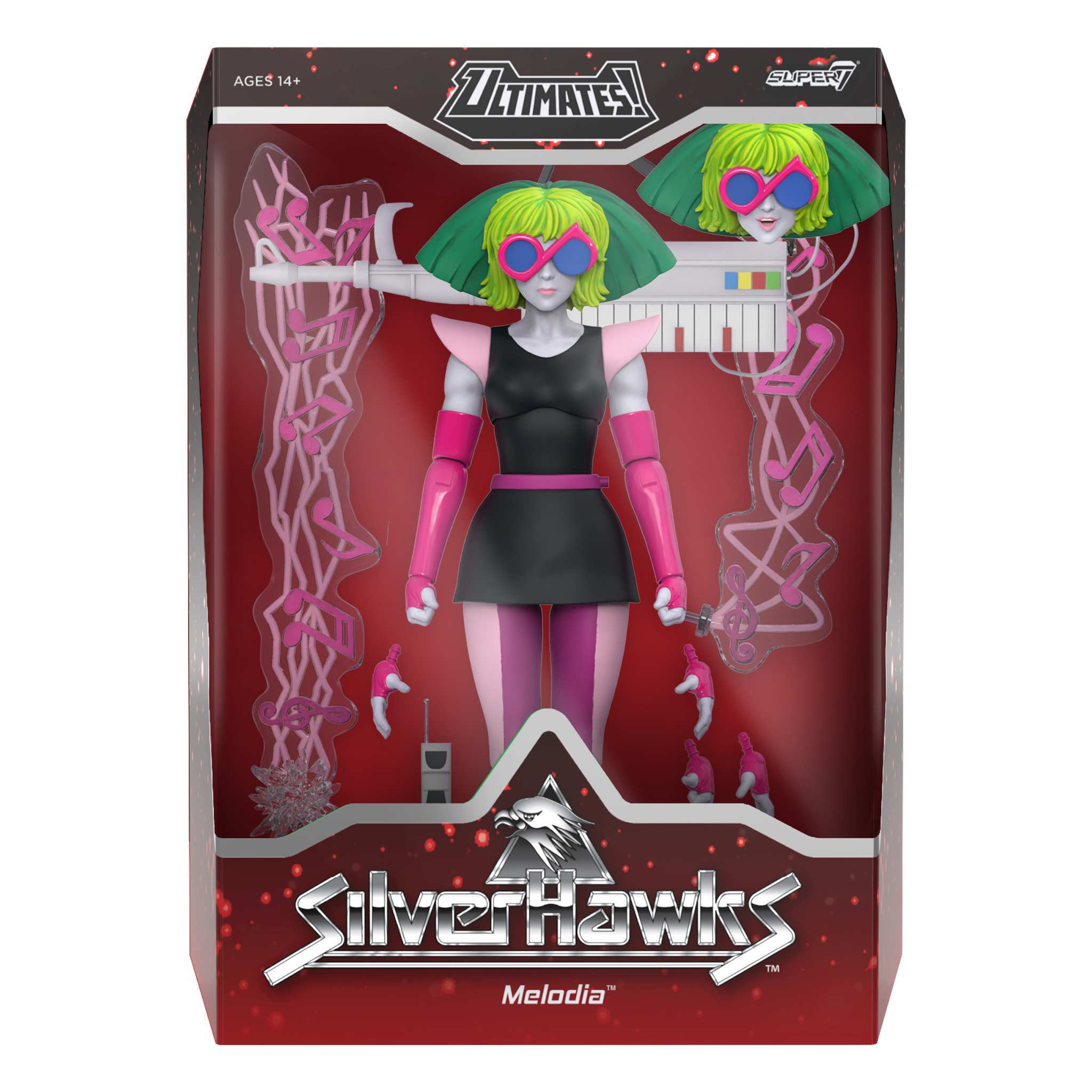 SilverHawks ULTIMATES! Wave 07 - Melodia (Toon)