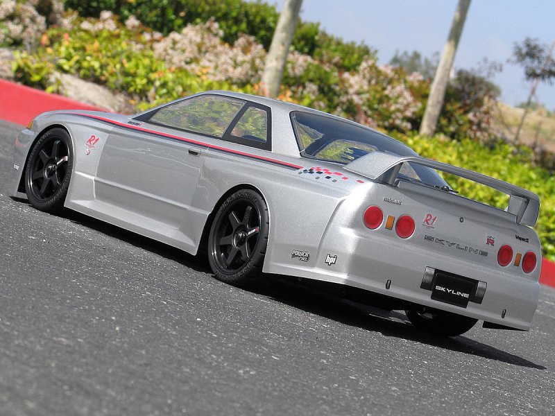 Nissan Skyline GT-R R32 BNR32 1-10 Body Set w/ Wing (200mm) [HPI