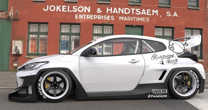 Toyota Yaris GR GXPA16 Pandem Wide Body Set [Addiction] AD-RB5-1B