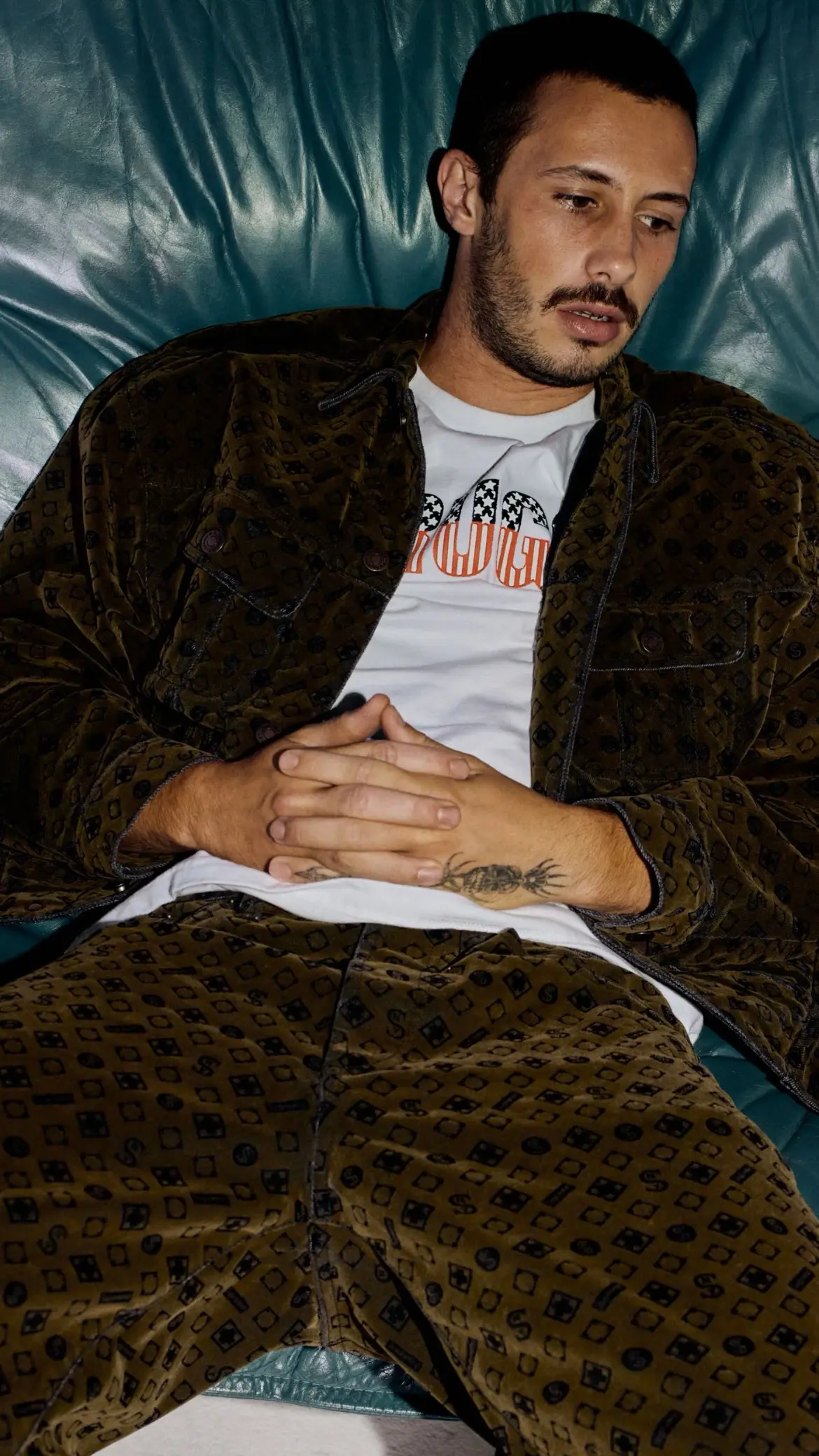 Flocked Loose Fit Jean | Supreme 24fw