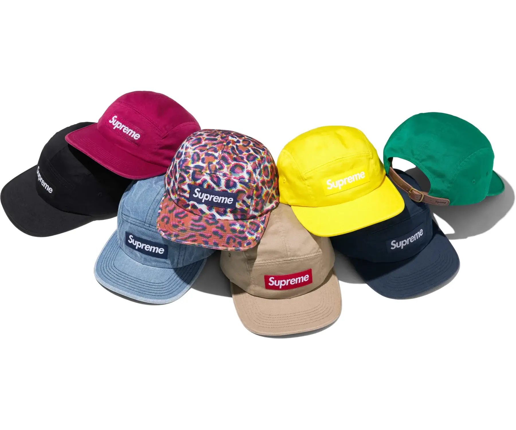 Washed Chino Twill Camp Cap | Supreme 24fw