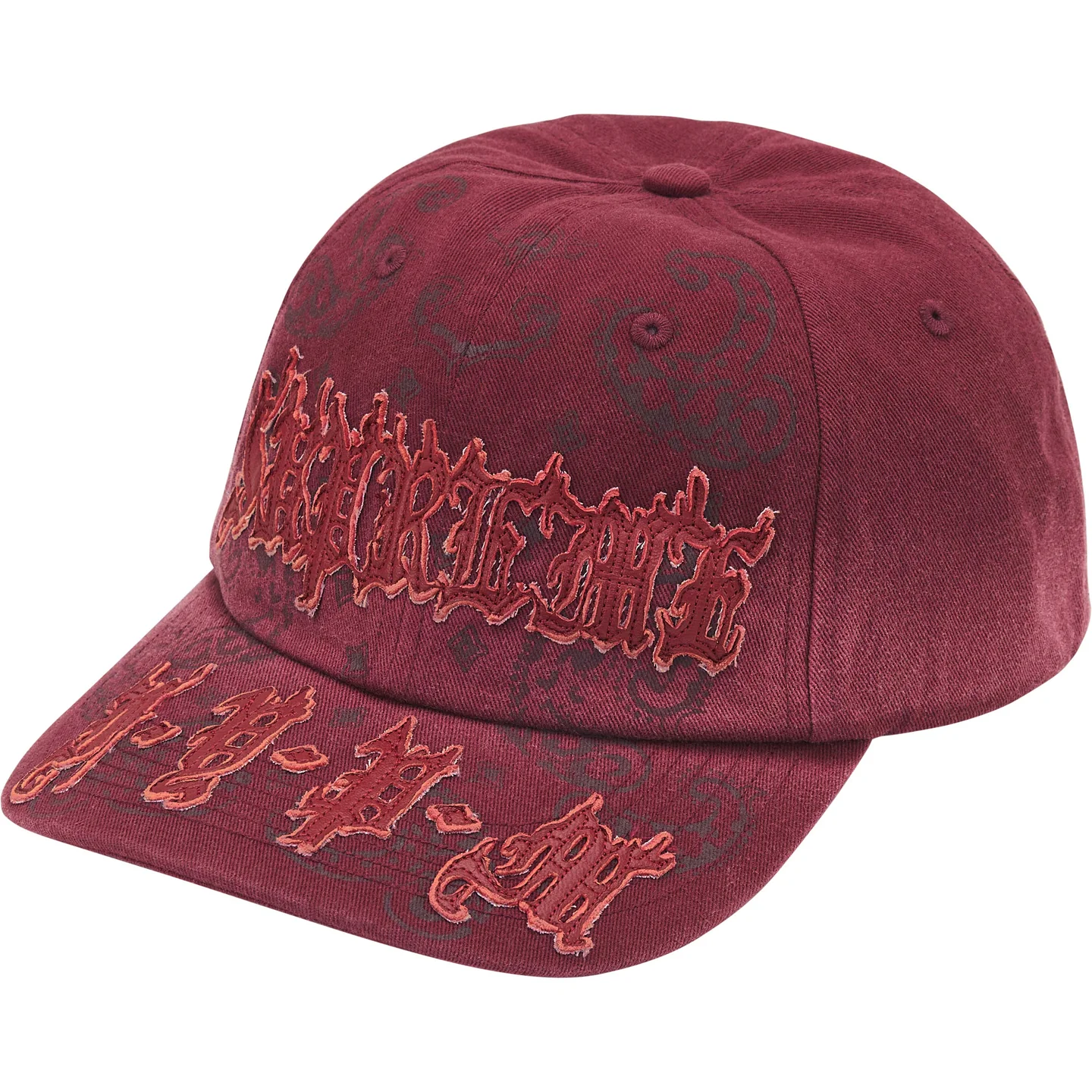 Leather Appliqué 6-Panel | Supreme 25ss