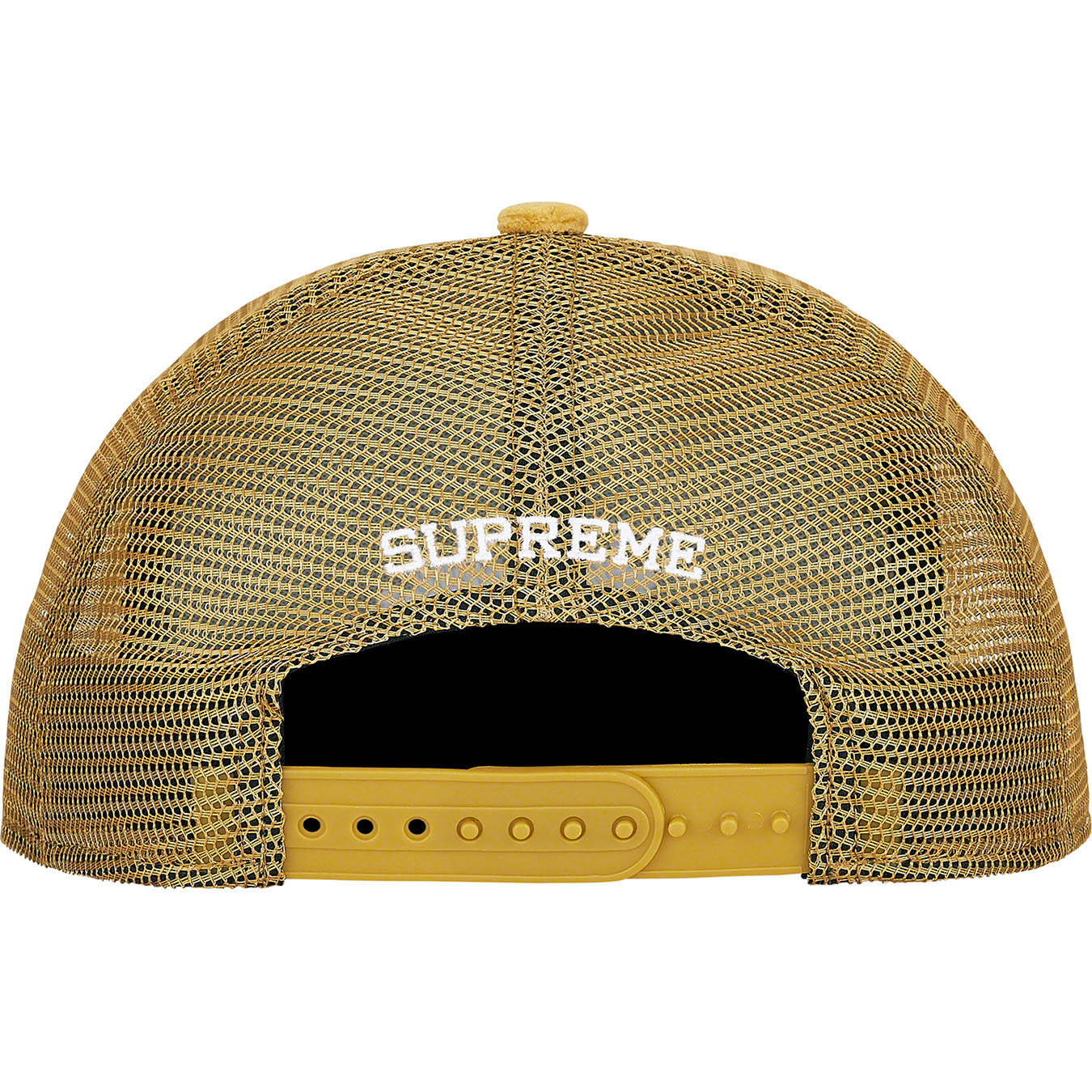 Studded Velvet Mesh Back 5-Panel | Supreme 21fw