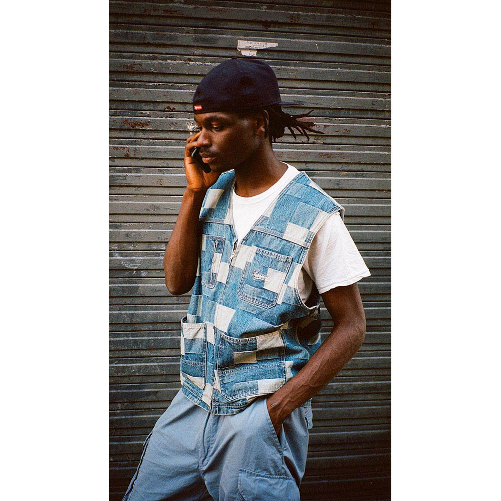 Patched Denim Vest | Supreme 21ss