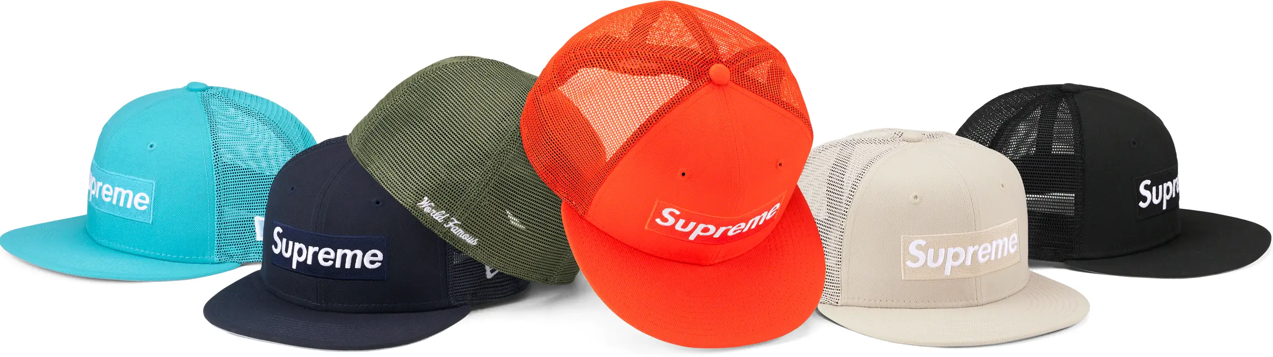 Box Logo Mesh Back New Era® | Supreme 23ss