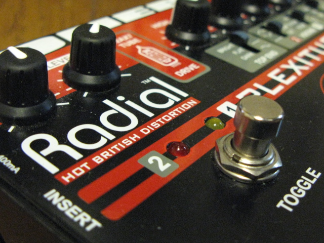 Radial TONEBONE Plexitube: 摺り脚