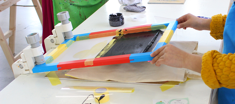 SURIMACCA - 遊びからはじめるシルクスクリーン -