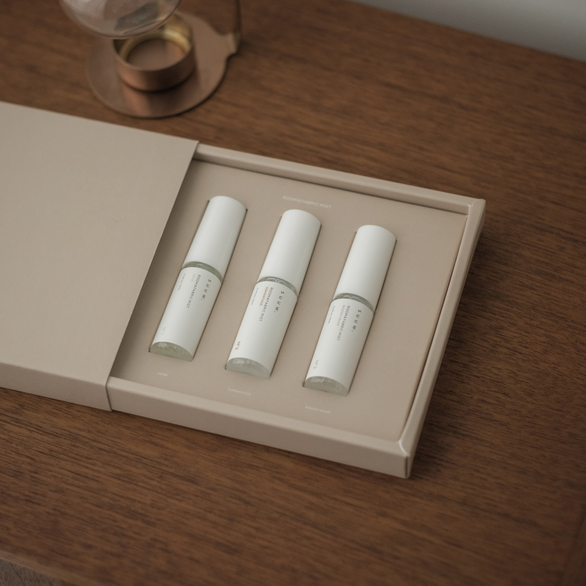 GIFT】ルーム＆ファブリックミスト ミニボトルセット | suuw. [スゥドット]