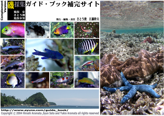 磯採集ガイドブック補完サイト